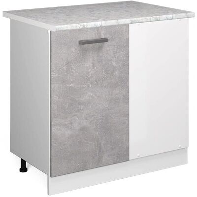 Vicco Eckschrank R-Line - Weiß - 86cm - Küchenschrank Vicco Eckschrank R-Line - Weiß - 86cm - Küchenschrank