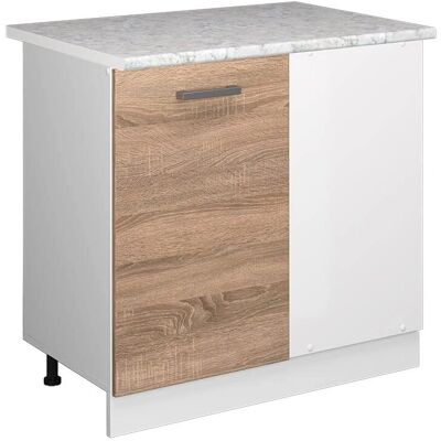 Vicco - Armadio angolare 86cm Bianco/Modern Sonoma - Mobili cucina Vicco - Armadio angolare 86cm Bianco/Modern Sonoma - Mobili cucina