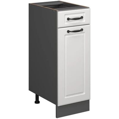 Meuble bas de cuisine R-Line Vicco - 30cm, Blanc campagne - Publicité Meuble bas de cuisine R-Line Vicco - 30cm, Blanc campagne - Publicité