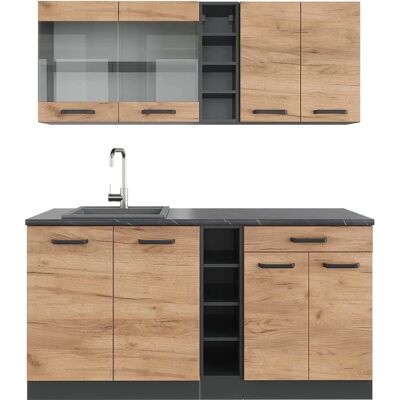 Vicco Cucina R-Line 160cm Goldkraft/Antracite Vicco Cucina R-Line 160cm Goldkraft/Antracite