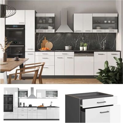 Vicco - R-Line - Blanco brillo - Kitchen cabinet system Vicco - R-Line - Blanco brillo - Kitchen cabinet system