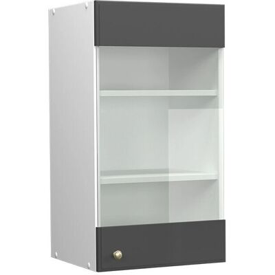 Vicco Estantería de Pared Moderna con Frentes de Cristal - Cocina Vicco Estantería de Pared Moderna con Frentes de Cristal - Cocina