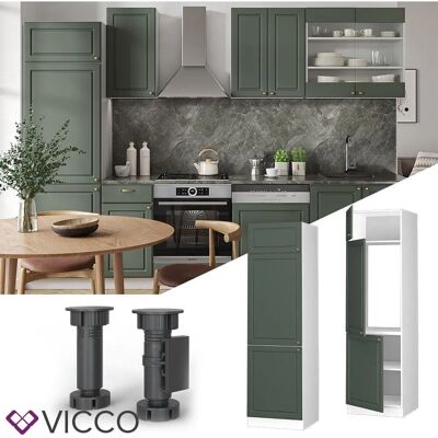 Gabinete de cocina Vicco Fame-Line 60 cm - Verde dorado Gabinete de cocina Vicco Fame-Line 60 cm - Verde dorado
