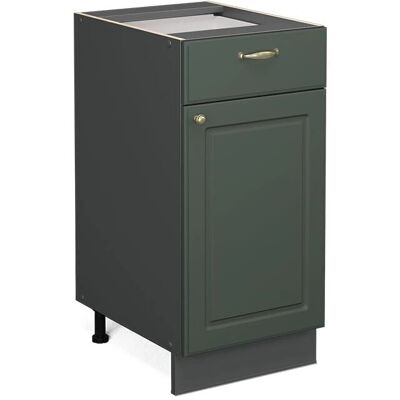 Vicco - Modelo Fame-Line 40cm Gabinete de cocina verde dorado estilo de campo Vicco - Modelo Fame-Line 40cm Gabinete de cocina verde dorado estilo de campo