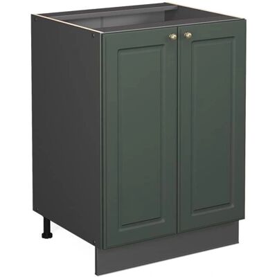 Vicco - Mueble bajo de cocina Fame-Line, Verde dorado Casa de campo, 60 cm - Mueble de cocina Vicco - Mueble bajo de cocina Fame-Line, Verde dorado Casa de campo, 60 cm - Mueble de cocina