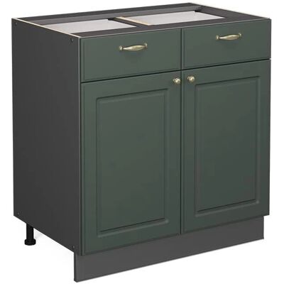 Vicco Fame-Line Meuble de Cuisine Modulaire - 80cm Vert Or - Publicité Vicco Fame-Line Meuble de Cuisine Modulaire - 80cm Vert Or - Publicité