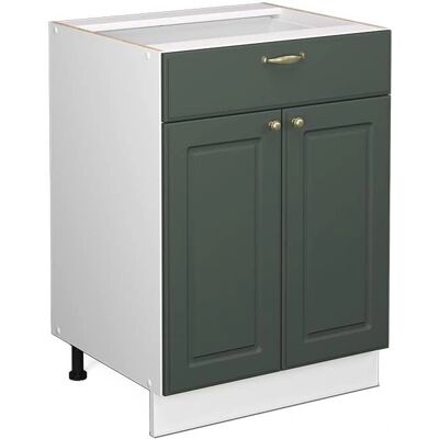 Vicco Modelo Fame-Line Gabinete de Cocina de 60cm Verde Dorado Vicco Modelo Fame-Line Gabinete de Cocina de 60cm Verde Dorado