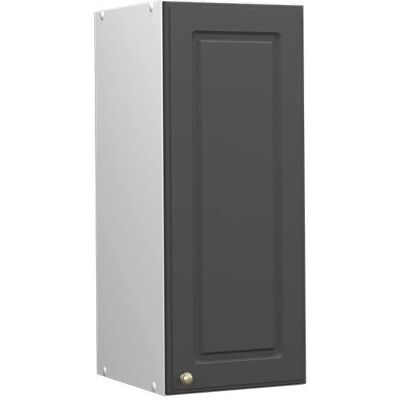 Vicco Armoire Murale Fame-Line - 30cm Blanc/Anthracite - Meubles de cuisine - Publicité Vicco Armoire Murale Fame-Line - 30cm Blanc/Anthracite - Meubles de cuisine - Publicité