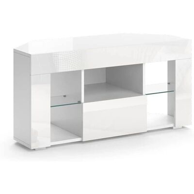 Mueble de TV Vicco Denver - Moderno, Estantes de Vidrio, Fácil de Limpiar Mueble de TV Vicco Denver - Moderno, Estantes de Vidrio, Fácil de Limpiar