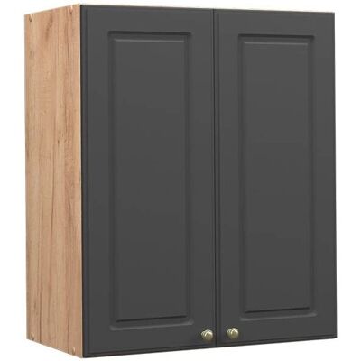 Vicco - Modelo Fame-Line 60 cm Gabinete de pared - Quercia/Antracita/Oro Vicco - Modelo Fame-Line 60 cm Gabinete de pared - Quercia/Antracita/Oro