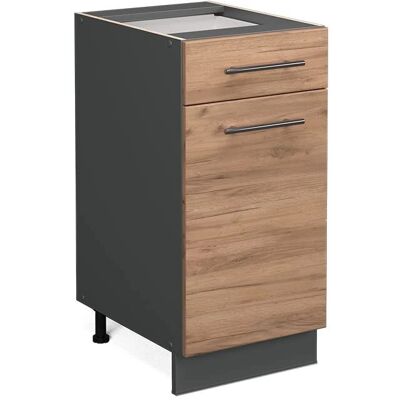Vicco - Meuble bas de cuisine Fame-Line - 40cm, Chêne doré, Soft-close - Publicité Vicco - Meuble bas de cuisine Fame-Line - 40cm, Chêne doré, Soft-close - Publicité