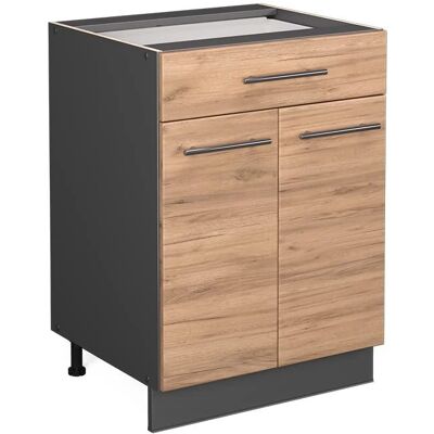 Vicco - Modelo Fame-Line - Roble Dorado - 60cm - Mueble de cocina Vicco - Modelo Fame-Line - Roble Dorado - 60cm - Mueble de cocina
