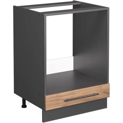 Gabinete de horno empotrado Vicco - Fame-Line, Roble dorado, 60cm Gabinete de horno empotrado Vicco - Fame-Line, Roble dorado, 60cm