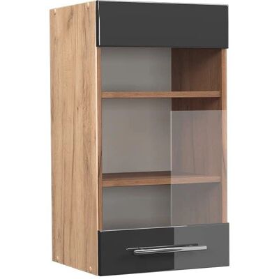 Vicco Modèle Fame-Line 40cm Anthracite Cabinet Moderne en Verre - Publicité Vicco Modèle Fame-Line 40cm Anthracite Cabinet Moderne en Verre - Publicité