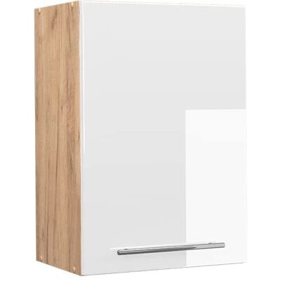 Vicco - Mueble alto Blanco/Roble de Alta Brillo - Tipo de Mueble Vicco - Mueble alto Blanco/Roble de Alta Brillo - Tipo de Mueble