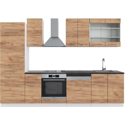Vicco - Cocina Fame-Line 300cm Blanco y Oro Vicco - Cocina Fame-Line 300cm Blanco y Oro