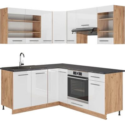 Vicco - Cocina en L Fame-Line - 160x60cm Vicco - Cocina en L Fame-Line - 160x60cm