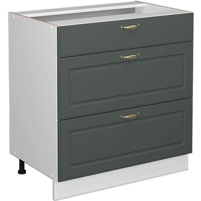 Gabinete bajo de cocina Vicco Fame-Line - Verde dorado - 80cm Gabinete bajo de cocina Vicco Fame-Line - Verde dorado - 80cm