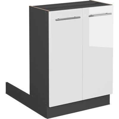 Isla de cocina Vicco Fame-Line - 60cm, Blanco brillo Isla de cocina Vicco Fame-Line - 60cm, Blanco brillo