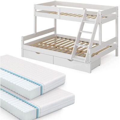 Vitalispa Everest Litera Blanco - Cama Juvenil Espacio Vitalispa Everest Litera Blanco - Cama Juvenil Espacio