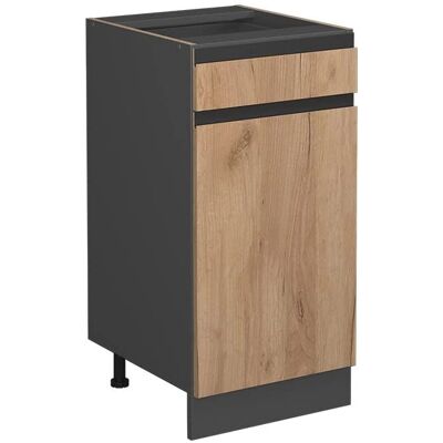 Vicco - Meuble de cuisine R-Line, chêne doré, 40 cm en forme de J - Mobilier de cuisine - Publicité Vicco - Meuble de cuisine R-Line, chêne doré, 40 cm en forme de J - Mobilier de cuisine - Publicité