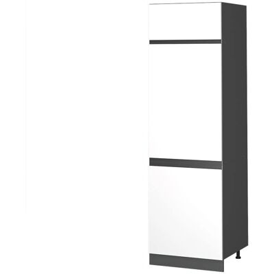 Vicco Gabinete de Cocina de Alta Calidad - 60cm Antracita/Blanco - Forma J Moderna Vicco Gabinete de Cocina de Alta Calidad - 60cm Antracita/Blanco - Forma J Moderna
