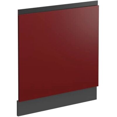 Vicco Panel Frontal R-Line Rojo J-Forma - Panel para lavavajillas Vicco Panel Frontal R-Line Rojo J-Forma - Panel para lavavajillas