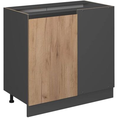 Vicco - Armoire d'angle R-Line, Chêne doré, 86cm - Rangement d'angle de cuisine - Publicité Vicco - Armoire d'angle R-Line, Chêne doré, 86cm - Rangement d'angle de cuisine - Publicité