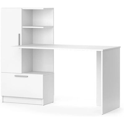 Vicco Tomy Weiß Schreibtisch mit Regalen Vicco Tomy Weiß Schreibtisch mit Regalen
