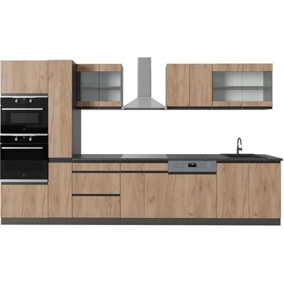 Vicco Mueble de Cocina - Forma J, 350cm - Sin Encimera Vicco Mueble de Cocina - Forma J, 350cm - Sin Encimera
