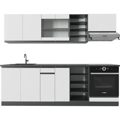 Mueble de cocina Vicco R-Line - 240cm - Diseño modular versátil Mueble de cocina Vicco R-Line - 240cm - Diseño modular versátil