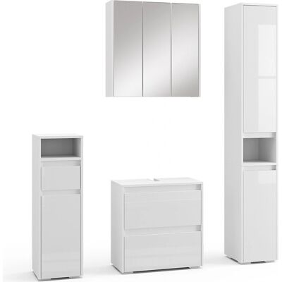 Conjunto de Muebles de Baño Blanco Vicco - Moderno, Elegante, Duradero Conjunto de Muebles de Baño Blanco Vicco - Moderno, Elegante, Duradero