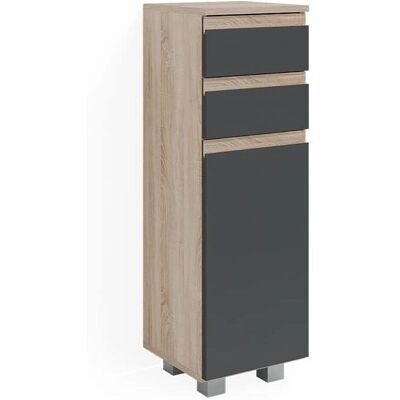 Vicco Armario baño J-Shape - 30x95 cm - Diseño Moderno Vicco Armario baño J-Shape - 30x95 cm - Diseño Moderno