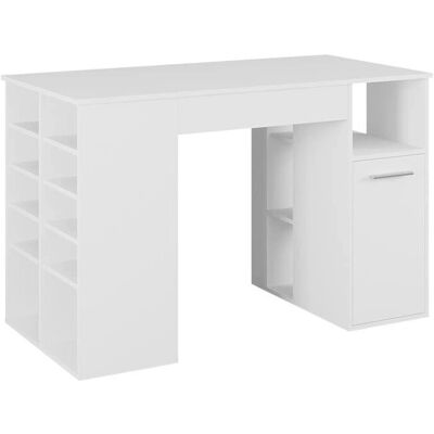 Bureau Victoria Vicco - Blanc, 135x68cm - Publicité Bureau Victoria Vicco - Blanc, 135x68cm - Publicité