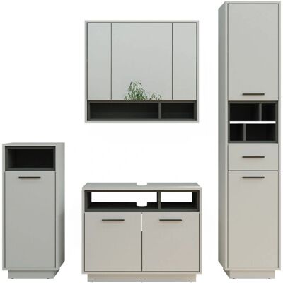 Conjunto de Muebles de Baño Vicco Beatrice - 4 Piezas Conjunto de Muebles de Baño Vicco Beatrice - 4 Piezas