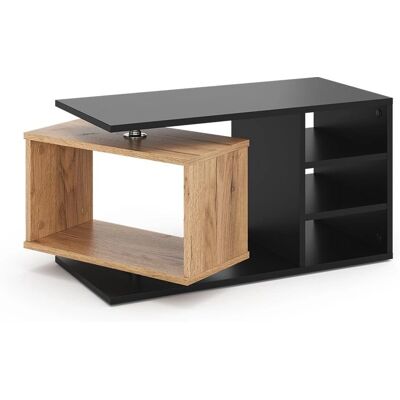 Mesa de centro Vicco Rafi - Compartimentos giratorios Mesa de centro Vicco Rafi - Compartimentos giratorios