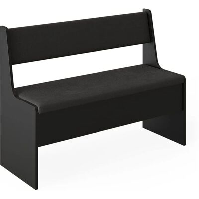 Banc de salle à manger Roman Vicco - Rangement, Noir - Publicité Banc de salle à manger Roman Vicco - Rangement, Noir - Publicité