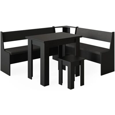 Conjunto de esquina Roman de Vicco con mesa Conjunto de esquina Roman de Vicco con mesa