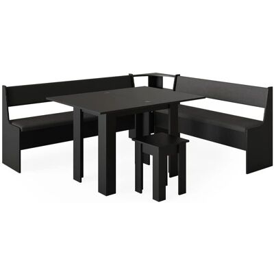 Conjunto de esquina Roman de Vicco con mesa - Juego de comedor Conjunto de esquina Roman de Vicco con mesa - Juego de comedor