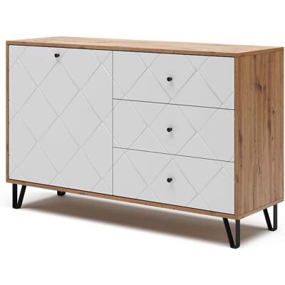 Mesa de Centro Vicco Nizza - Diseño Moderno, Fácil de Limpiar Mesa de Centro Vicco Nizza - Diseño Moderno, Fácil de Limpiar