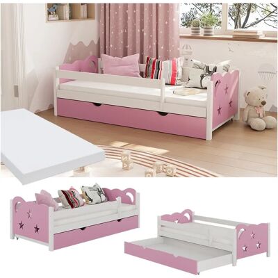 Livinity Jessica Cama infantil Rosa - Kids Bed Livinity Jessica Cama infantil Rosa - Kids Bed