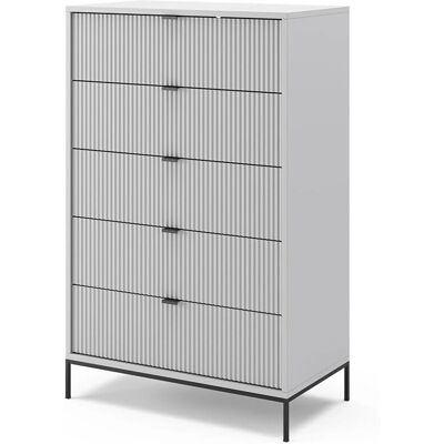 Aparador Vicco Eliza - Moderno, Gris, 5 Cajones - Muebles para Casa Aparador Vicco Eliza - Moderno, Gris, 5 Cajones - Muebles para Casa