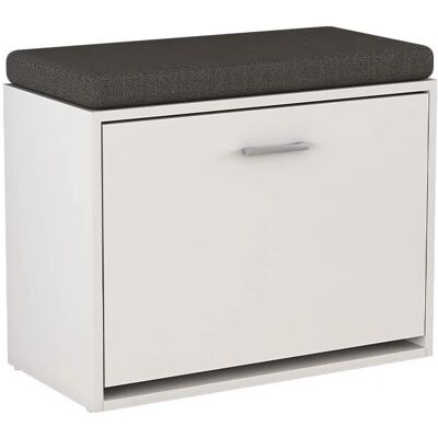 Vicco Georg Zapatero - Moderno, Blanco, 60x49.5x30cm Vicco Georg Zapatero - Moderno, Blanco, 60x49.5x30cm