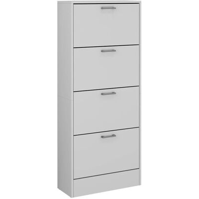 Livinity - Zapatera blanca - 63x150x24 cm - Almacenamiento moderno Livinity - Zapatera blanca - 63x150x24 cm - Almacenamiento moderno