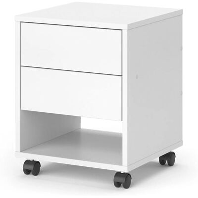 Vicco Jons Cajonera con ruedas - Blanco - 37x37cm Vicco Jons Cajonera con ruedas - Blanco - 37x37cm