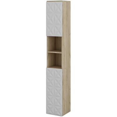 Armario de baño Vicco Edge - Blanco, 30x189,5cm - Muebles de baño Armario de baño Vicco Edge - Blanco, 30x189,5cm - Muebles de baño