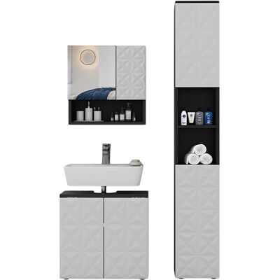 Conjunto de muebles de baño Vicco Edge - Tipo de baño Conjunto de muebles de baño Vicco Edge - Tipo de baño