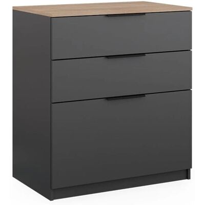 Vicco Betti Antracite Cómoda - Cómoda Vicco Betti Antracite Cómoda - Cómoda