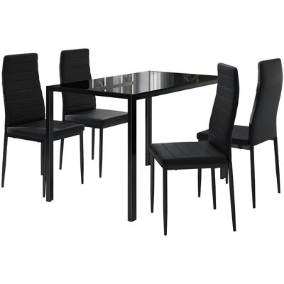 Ensemble de Salle à Manger Grand Vicco - Moderne, Durable, 4 Pièces - Publicité Ensemble de Salle à Manger Grand Vicco - Moderne, Durable, 4 Pièces - Publicité