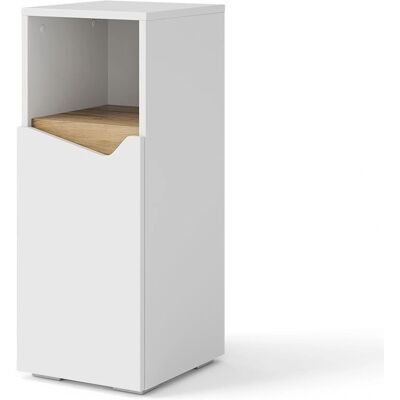 Armoire de bain Vicco Marelle - 30x74.5cm Blanc - Publicité Armoire de bain Vicco Marelle - 30x74.5cm Blanc - Publicité